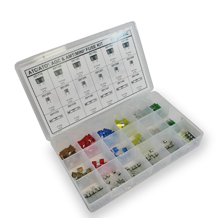 Velvac Atc/Ato, Agc And Atm/Mini Fuse Kit 091002